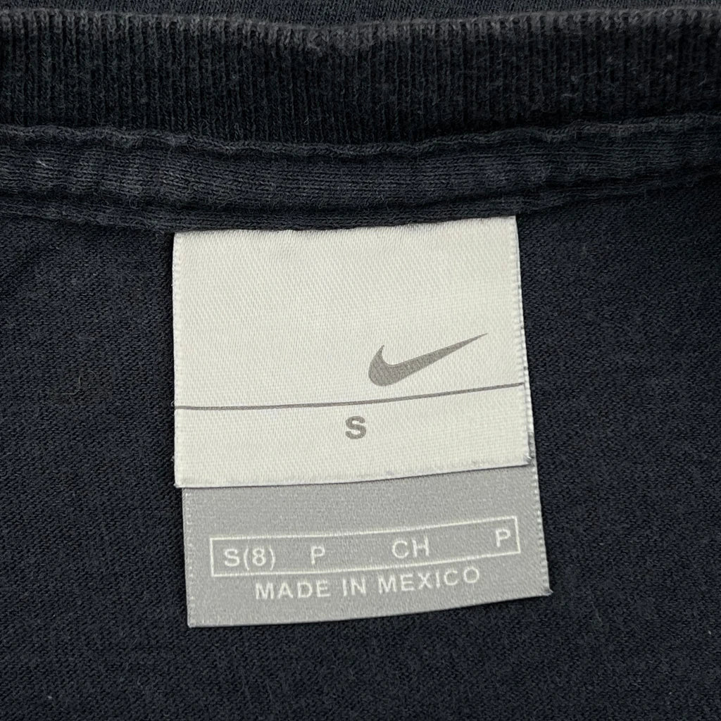 Age 8 Nike Graphic T-Shirt - Small Black Cotton - Image 3