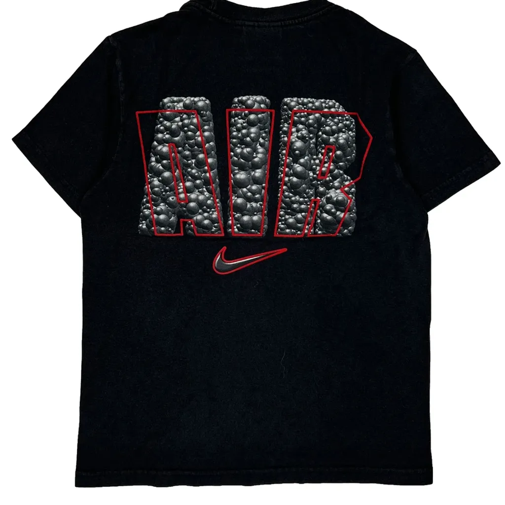Age 8 Nike Graphic T-Shirt - Small Black Cotton - Image 7