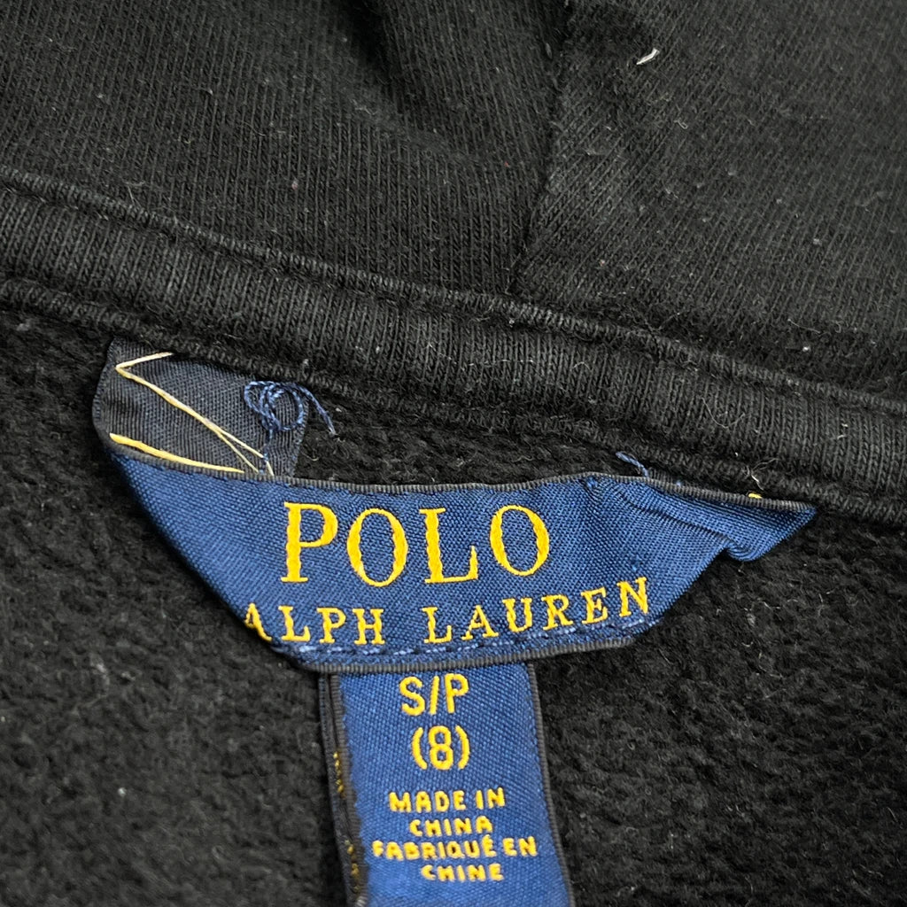 Age 8 Polo By Ralph Lauren Hoodie - Small Black Cotton - Image 3