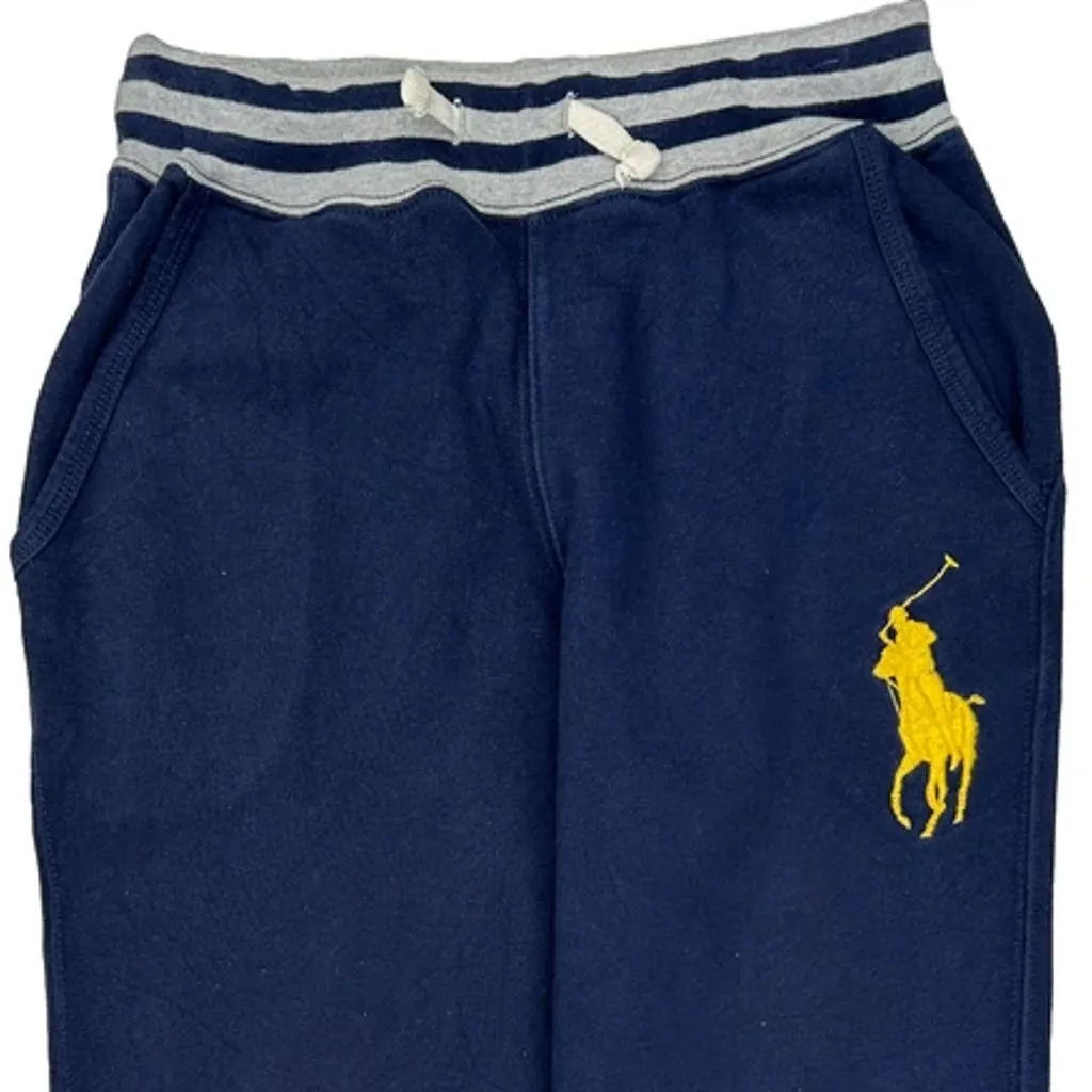 Age 8 Polo By Ralph Lauren Joggers - Small Blue Cotton - Image 7