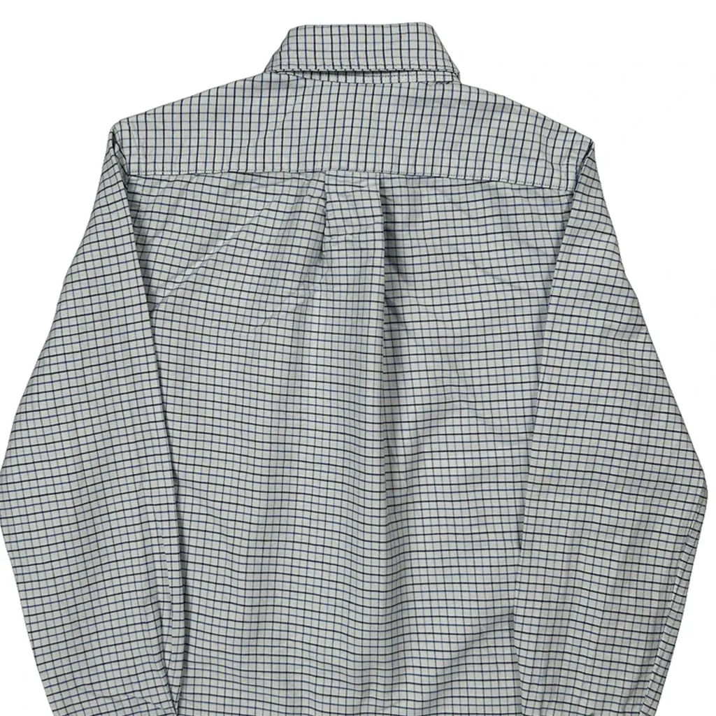 Age 8 Ralph Lauren Checked Shirt - Medium White Cotton - Image 6
