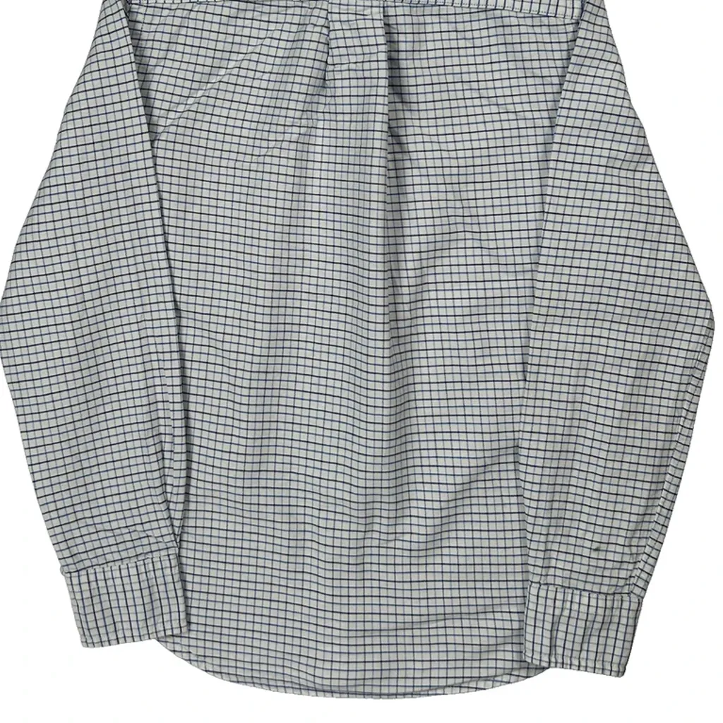 Age 8 Ralph Lauren Checked Shirt - Medium White Cotton - Image 7
