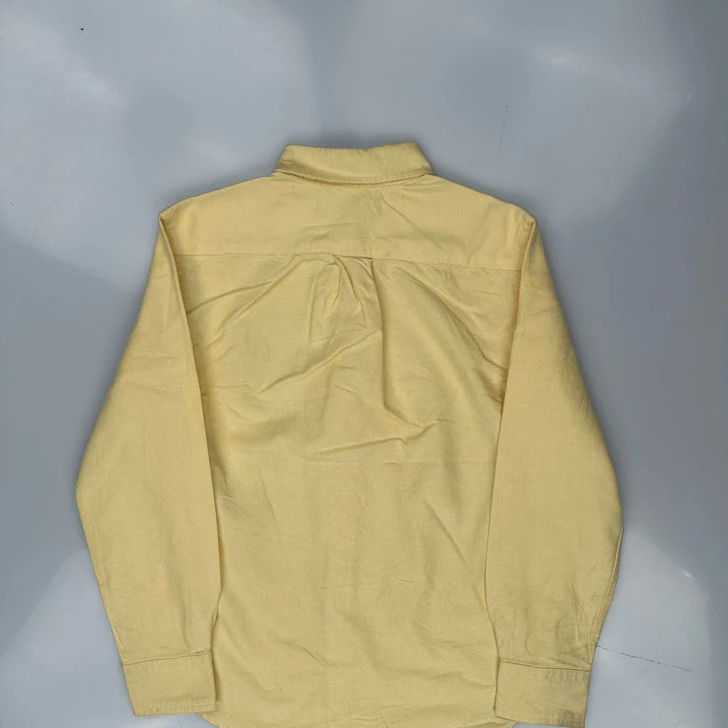 Age 8 Ralph Lauren Shirt - Small Yellow Cotton - Image 3