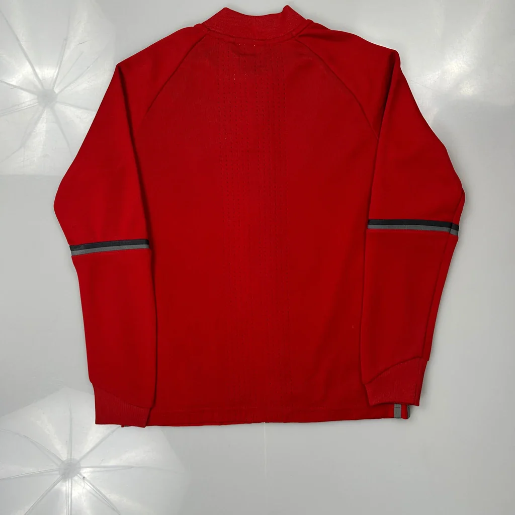 Age 9-10 Ottawa Soccer Adidas Track Jacket - Small Red Polyester - Image 3