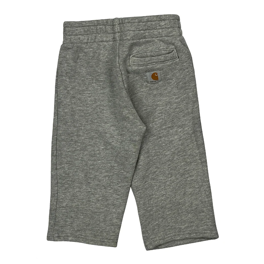 Age 9 Months Carhartt Joggers - 2XS Grey Cotton Blend - Image 2