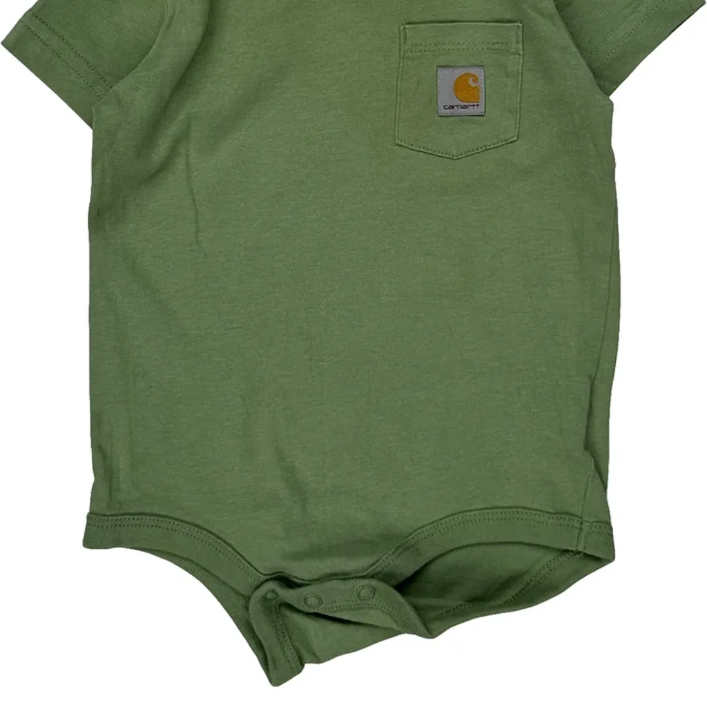 Age 9 Months Carhartt Overalls - 2XS Green Cotton - Image 4