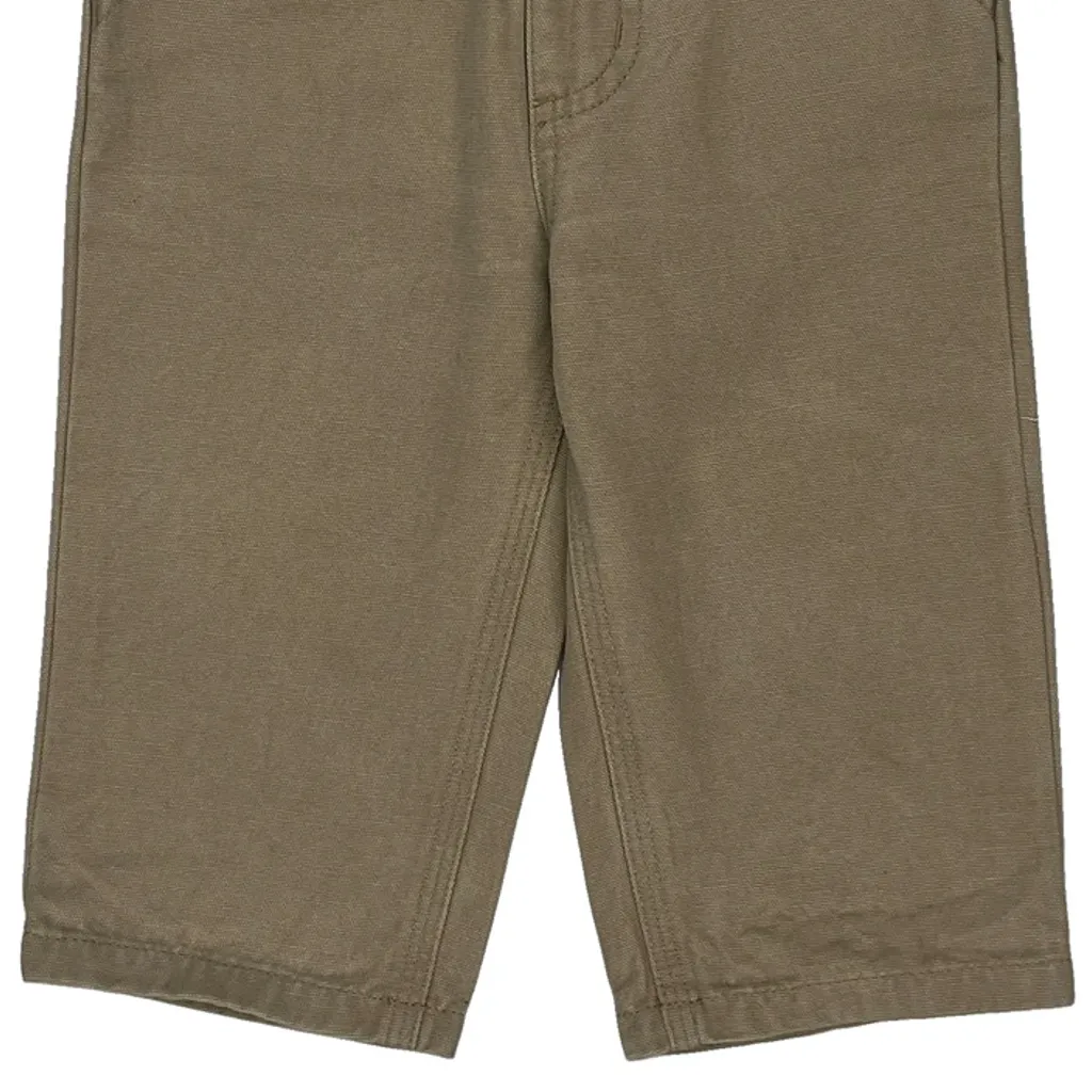 Age 9 Months Carhartt Pants - 3XS Khaki Cotton - Image 6
