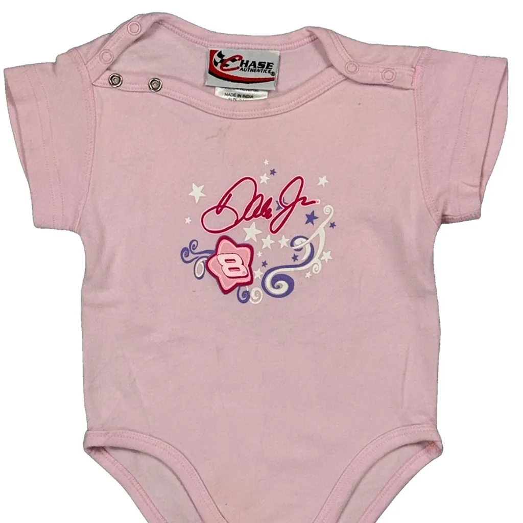Age 9 Months Chase Authentics Overalls - 2XS Pink Cotton - Image 4