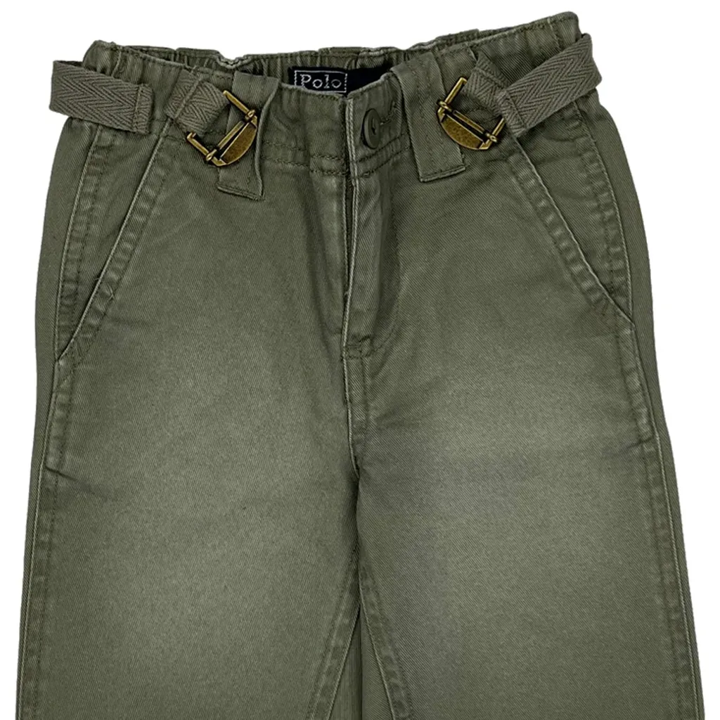 Age 9 Months Polo By Ralph Lauren Chino Shorts - Xxx-Smallw 6L Khaki Cotton - Image 6