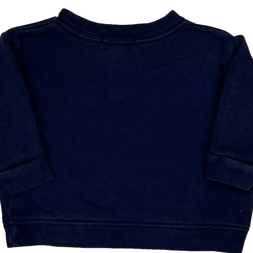 Age 9 Months Polo By Ralph Lauren Sweatshirt - 3XS Navy Cotton Blend - Image 6