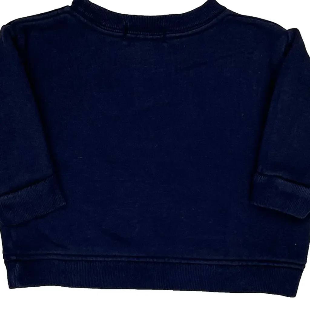 Age 9 Months Polo By Ralph Lauren Sweatshirt - 3XS Navy Cotton Blend - Image 7