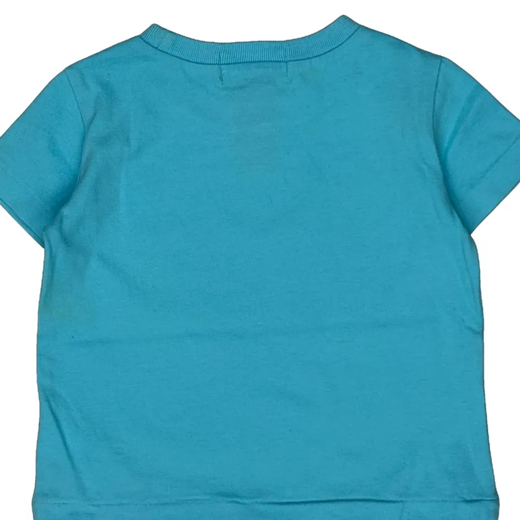 Age 9 Months Polo By Ralph Lauren T-Shirt - 2XS Blue Cotton - Image 8