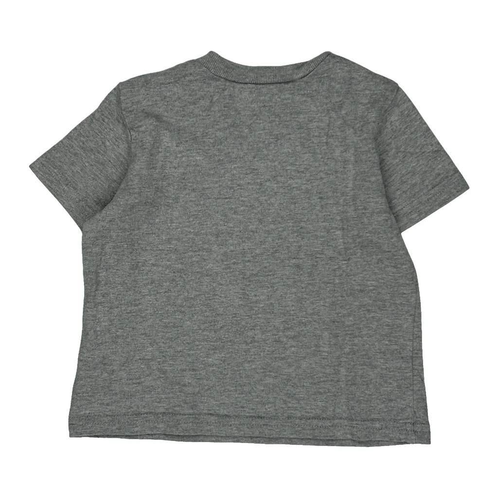 Age 9 Months Ralph Lauren T-Shirt - 3XS Grey Cotton - Image 2