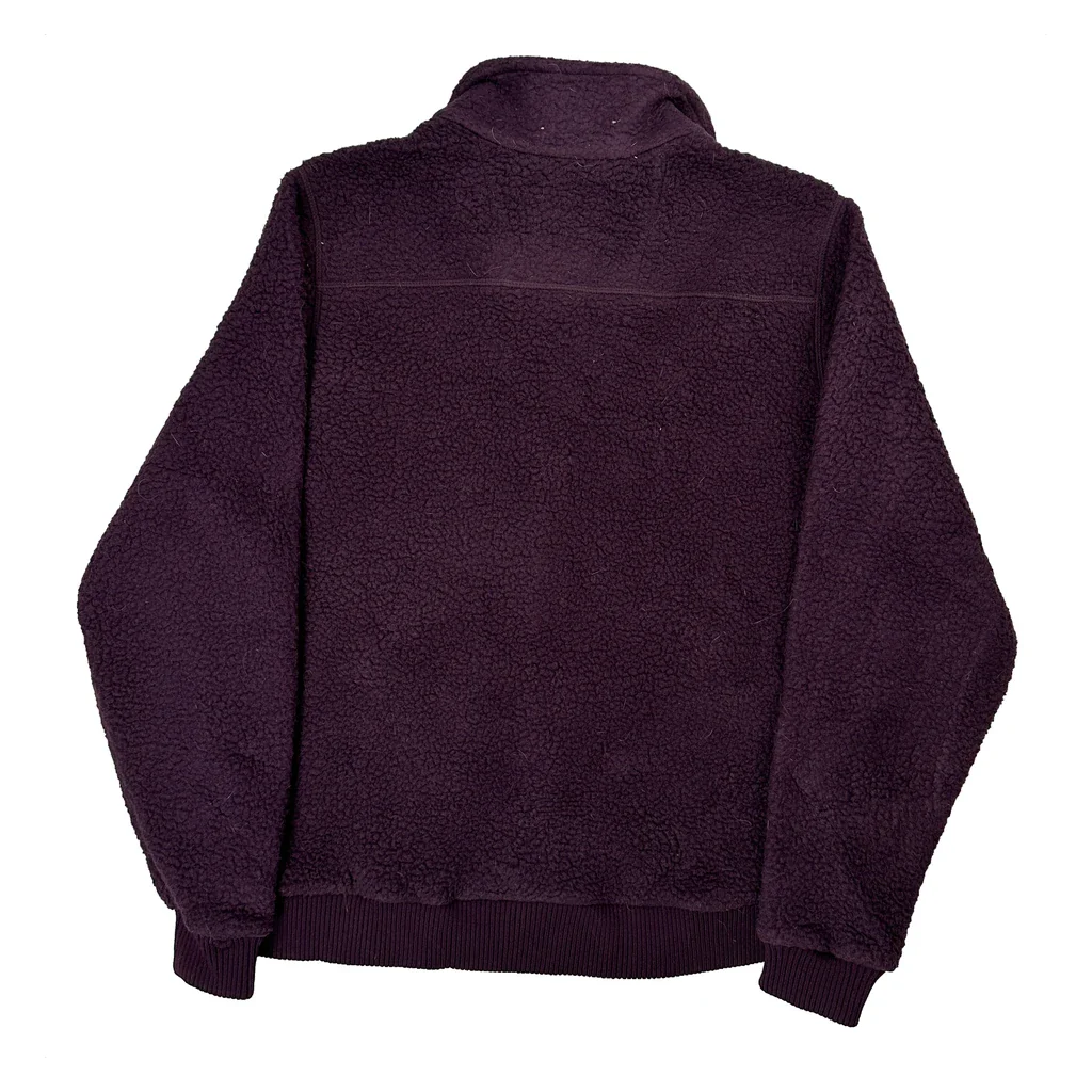 Ages 12 - 14 Carhartt Fleece Jacket - Large Purple Polyester - Image 2
