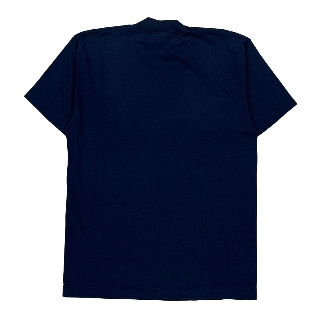 Air Force Rotc Fruit Of The Loom College T-Shirt - Medium Navy Cotton Blend - Image 2