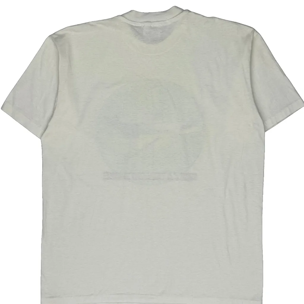 Aircraft Illustration Hanes Graphic T-Shirt - XL White Cotton Blend - Image 7