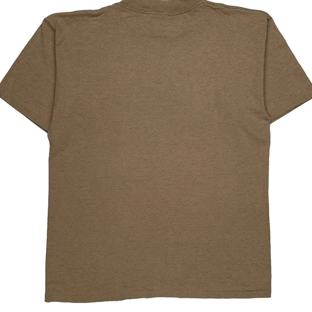 Albuquerque Prairie Mountain Single Stitch T-Shirt - Large Brown Cotton - Image 6