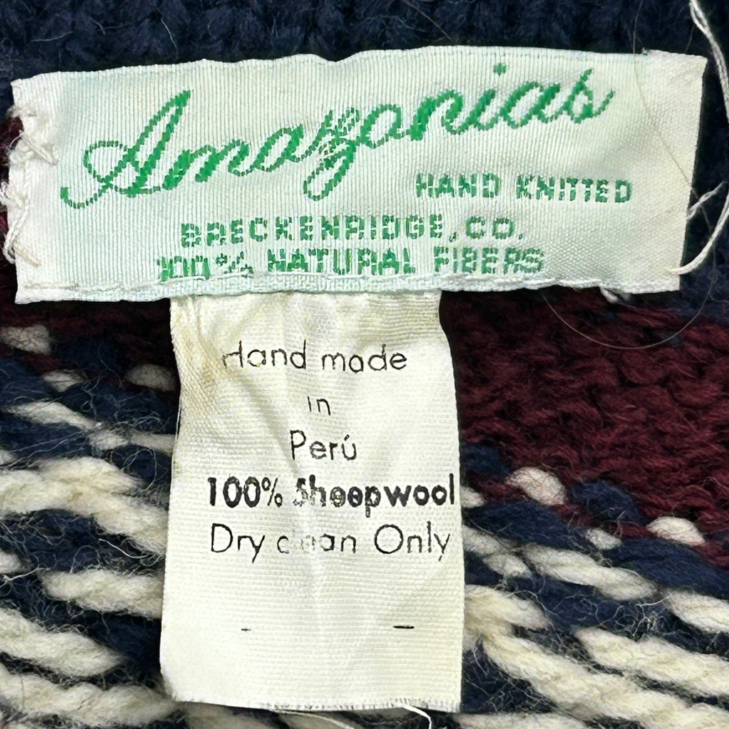 Amalfonias Sweater - Medium Navy Wool - Image 4