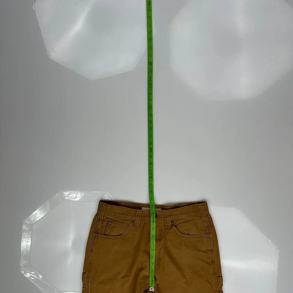 Amazon Cargo Trousers - 30W 28L Brown Cotton - Image 4