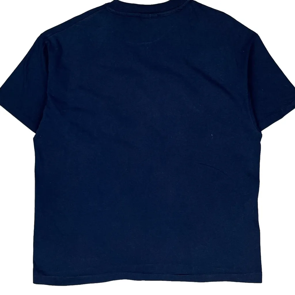 American Bandstand Hanes Single Stitch T-Shirt - XL Blue Cotton - Image 8