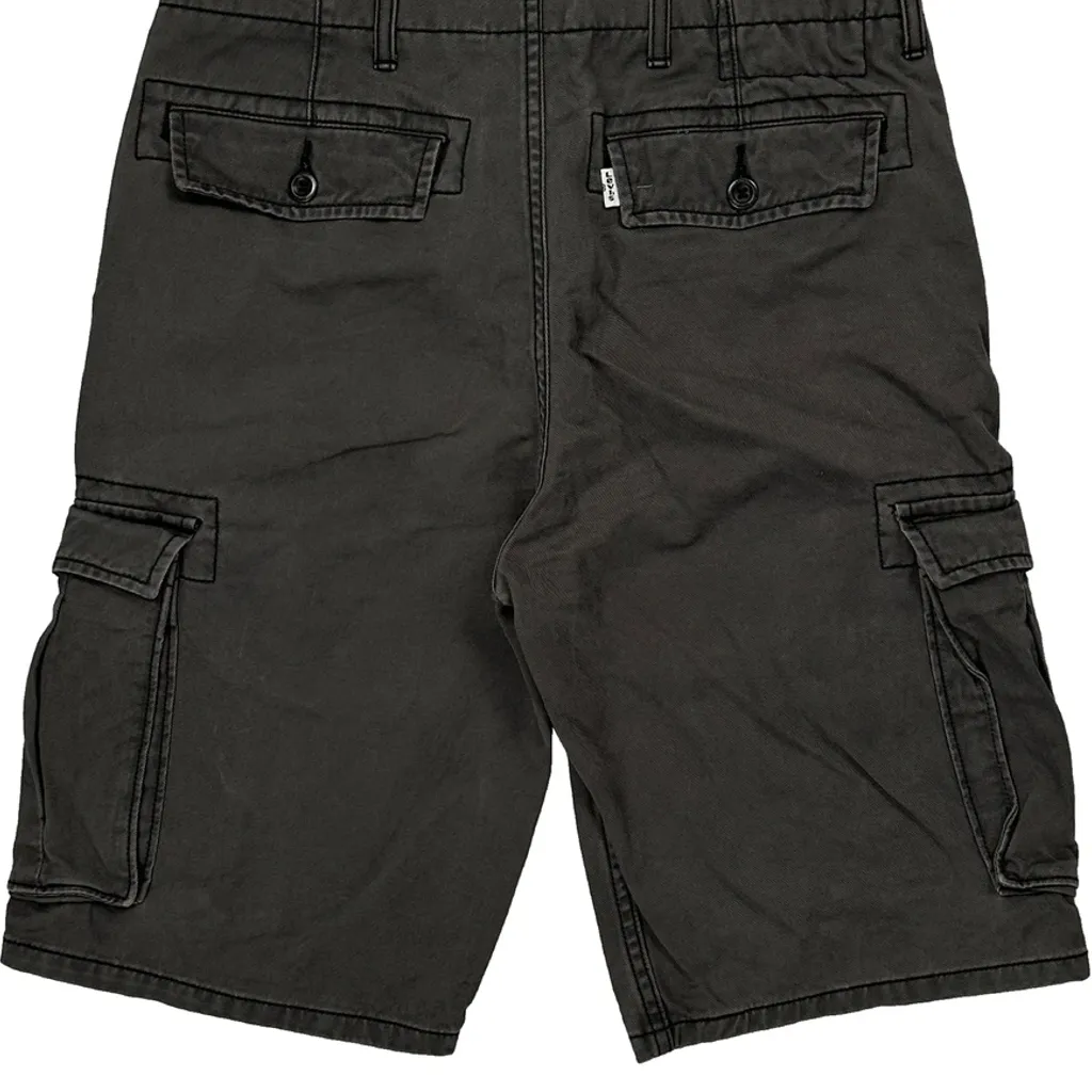 American Eagle Cargo Shorts - 29W 10L Grey Cotton - Image 8