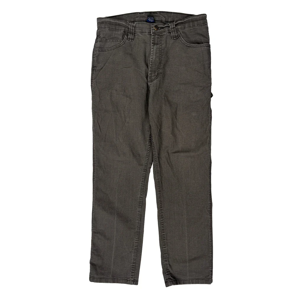 American Eagle Carpenter Trousers - 32W 29L Grey Cotton Blend - Image 2