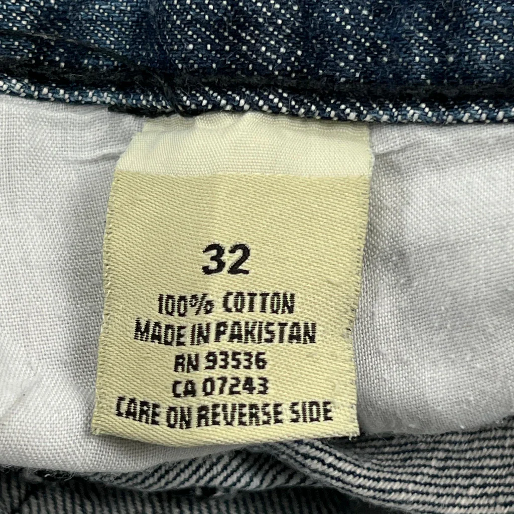 American Eagle Denim Shorts - 30W 12L Blue Cotton - Image 6