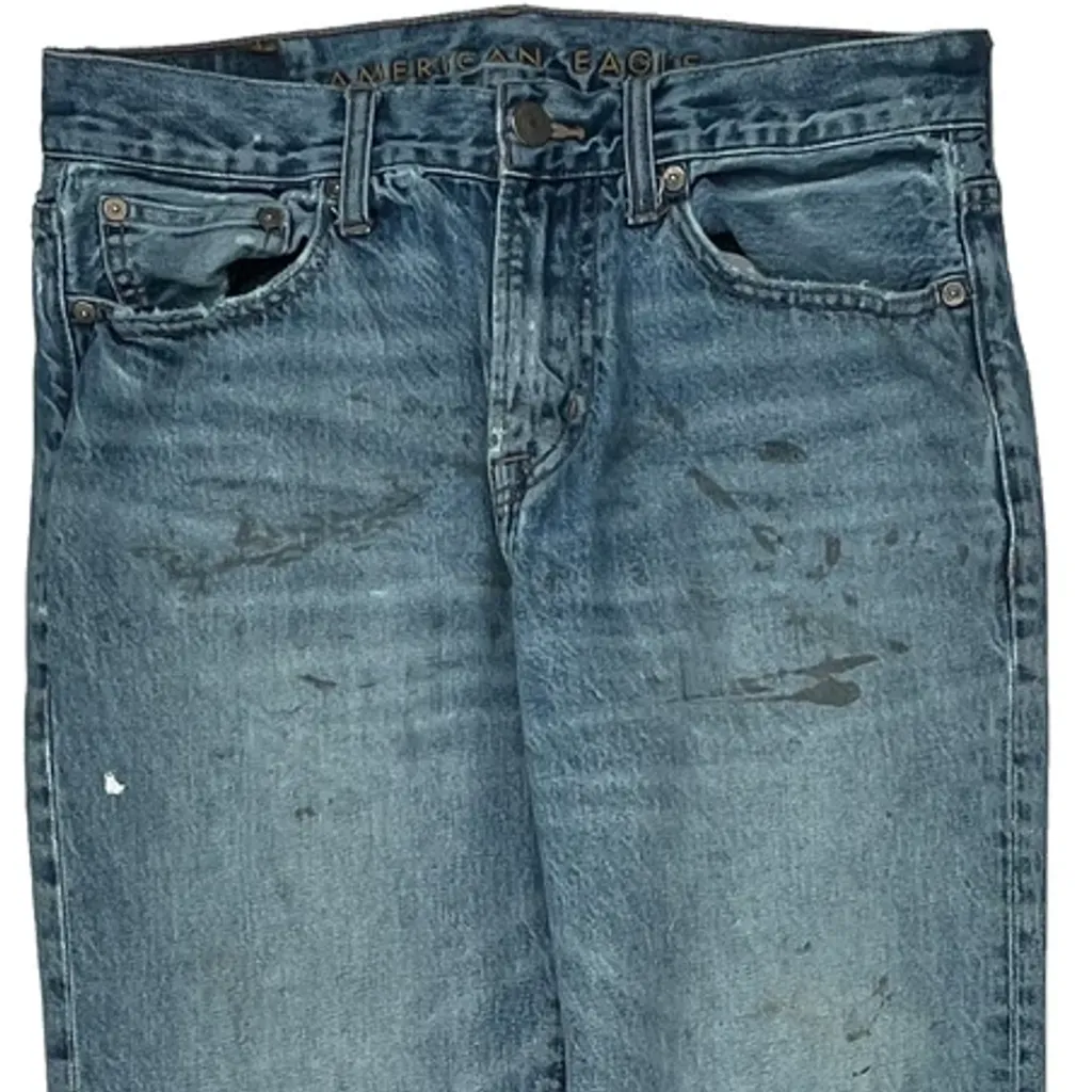 American Eagle Jeans - 32W 29L Blue Denim - Image 8