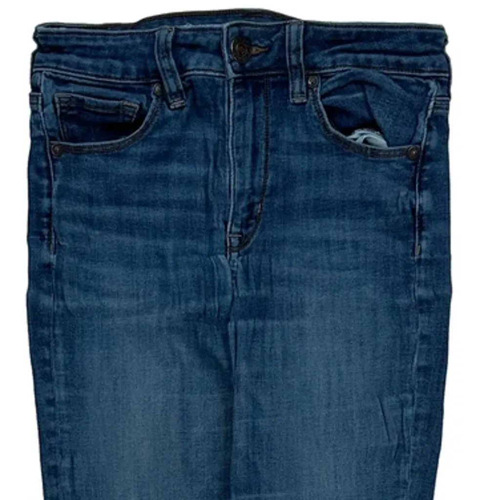 American Eagle Jeans - 27W UK 6 Blue Cotton Blend - Image 10