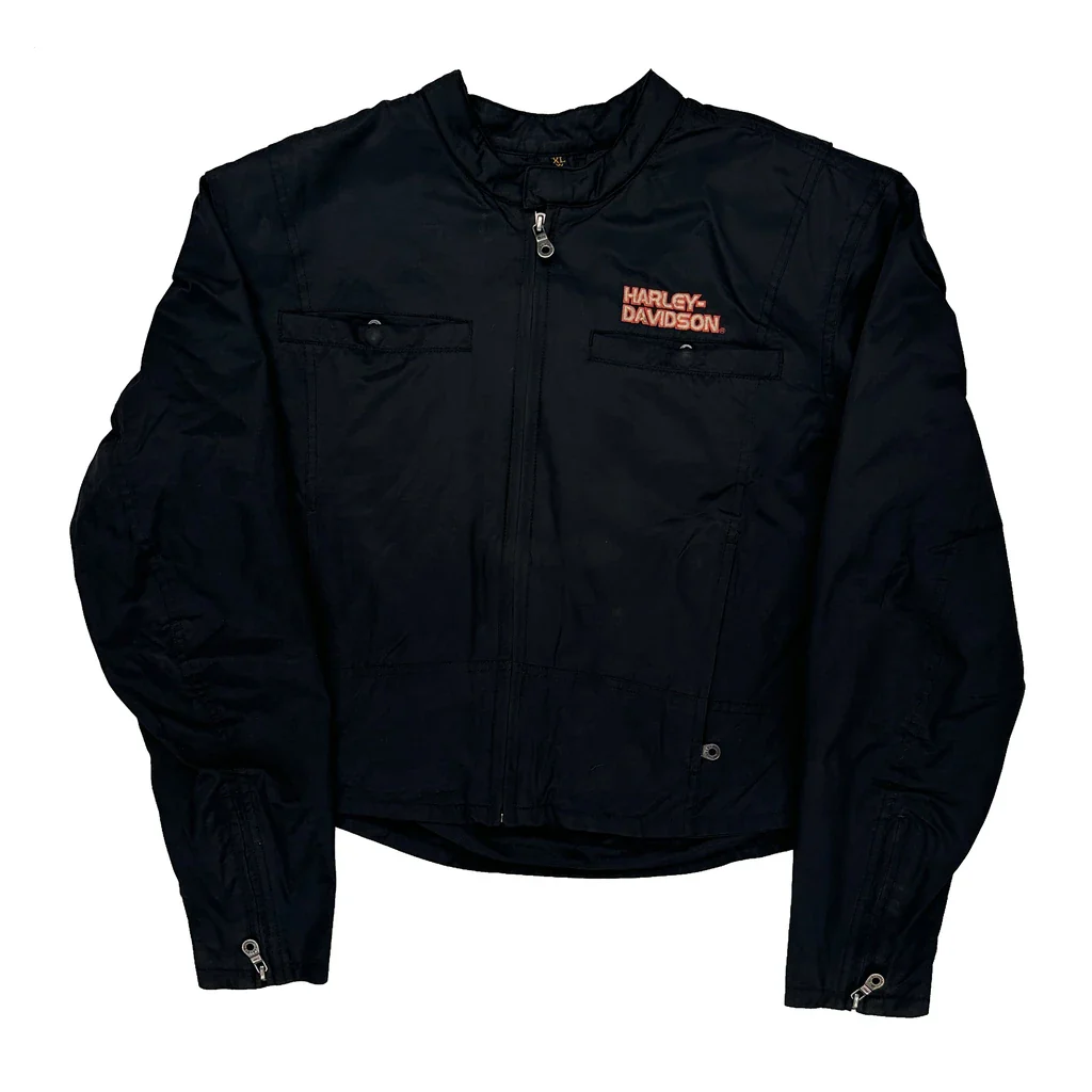 An American Legend Harley Davidson Jacket - XL Black Polyester