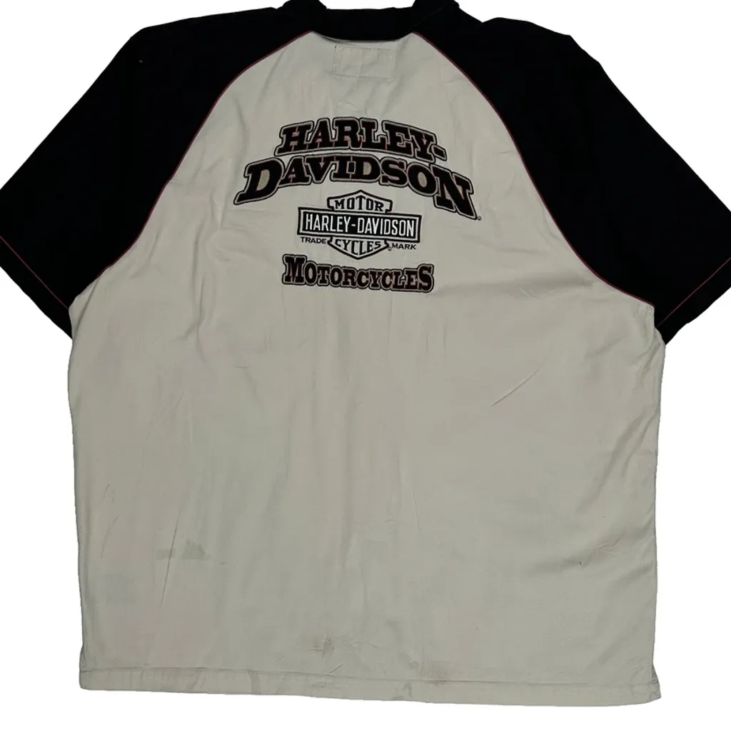 An American Legend Harley Davidson Short Sleeve Shirt - 2XL Black Cotton - Image 6