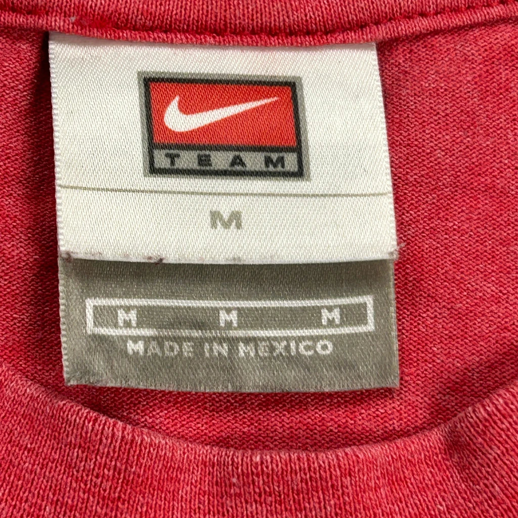Angels Baseball Club Nike Graphic T-Shirt - Medium Red Cotton - Image 3