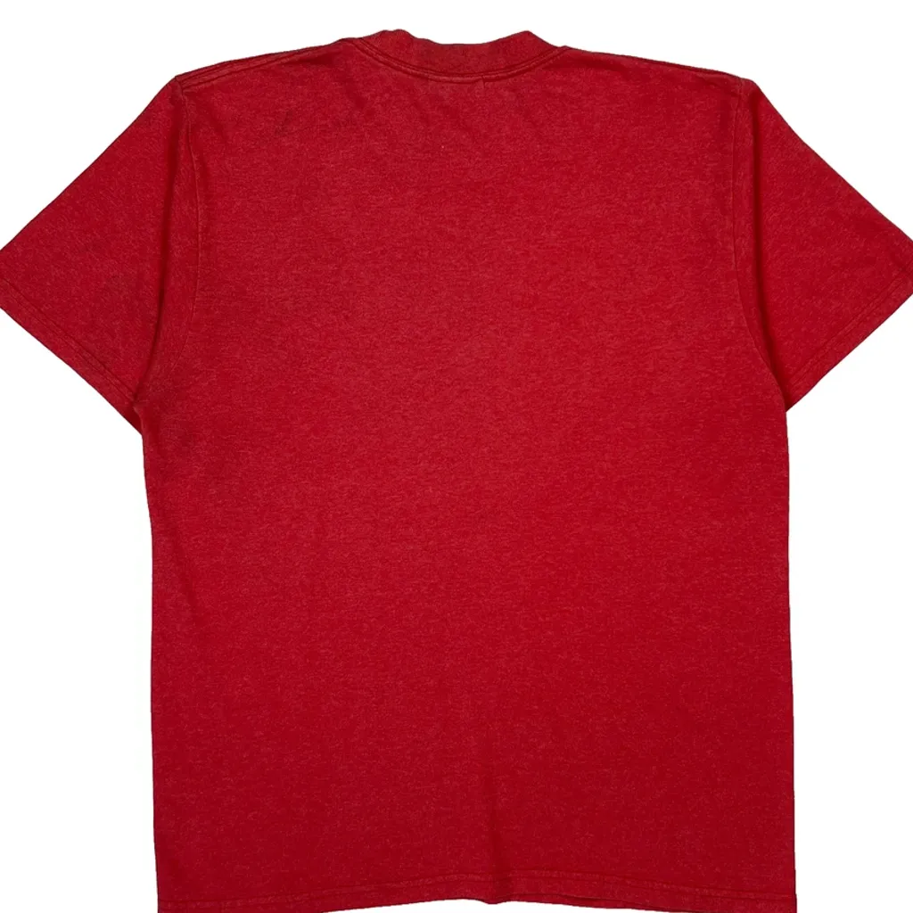 Angels Baseball Club Nike Graphic T-Shirt - Medium Red Cotton - Image 6