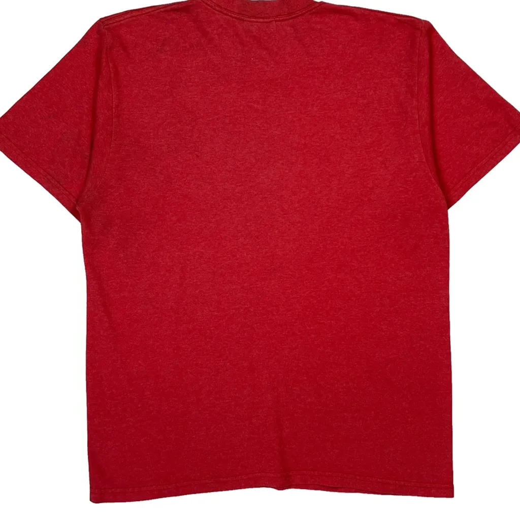 Angels Baseball Club Nike Graphic T-Shirt - Medium Red Cotton - Image 7