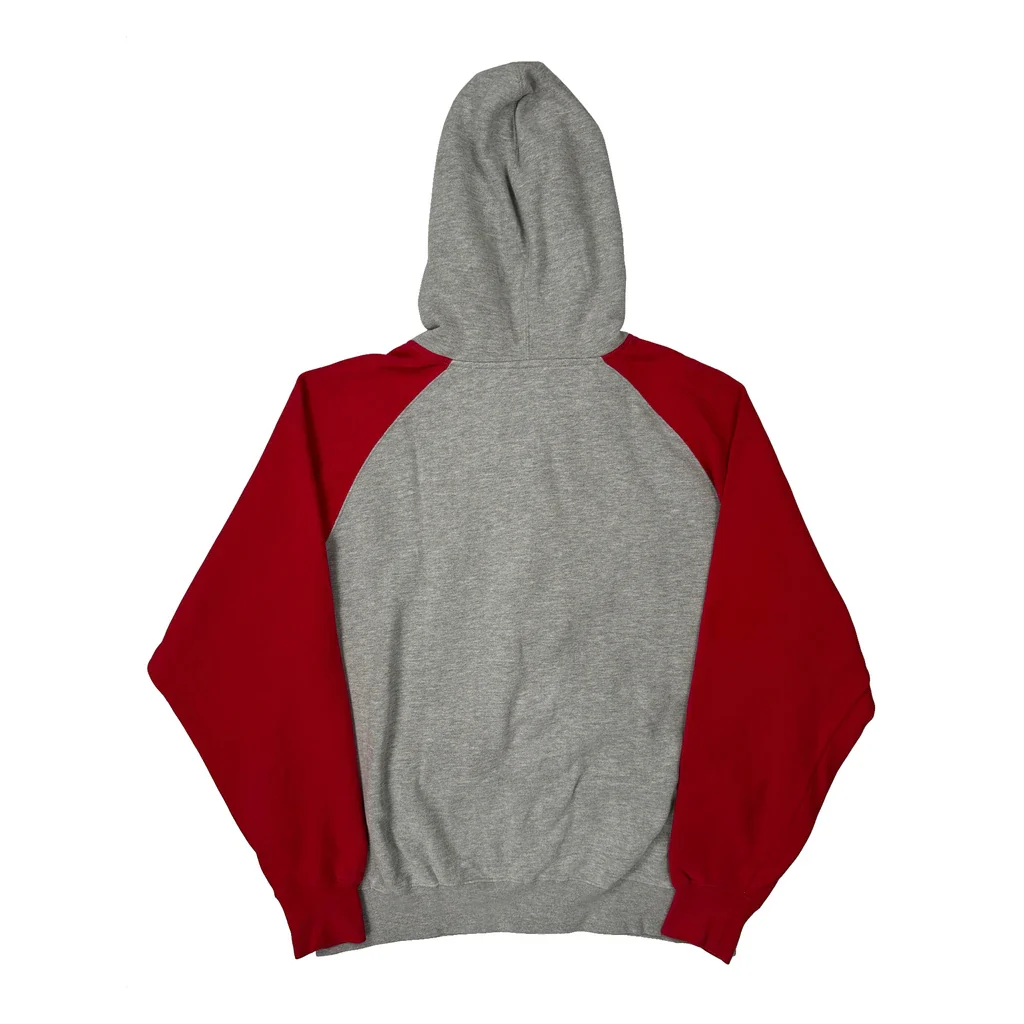 Angels Majestic Mlb Hoodie - XL Grey Cotton - Image 2