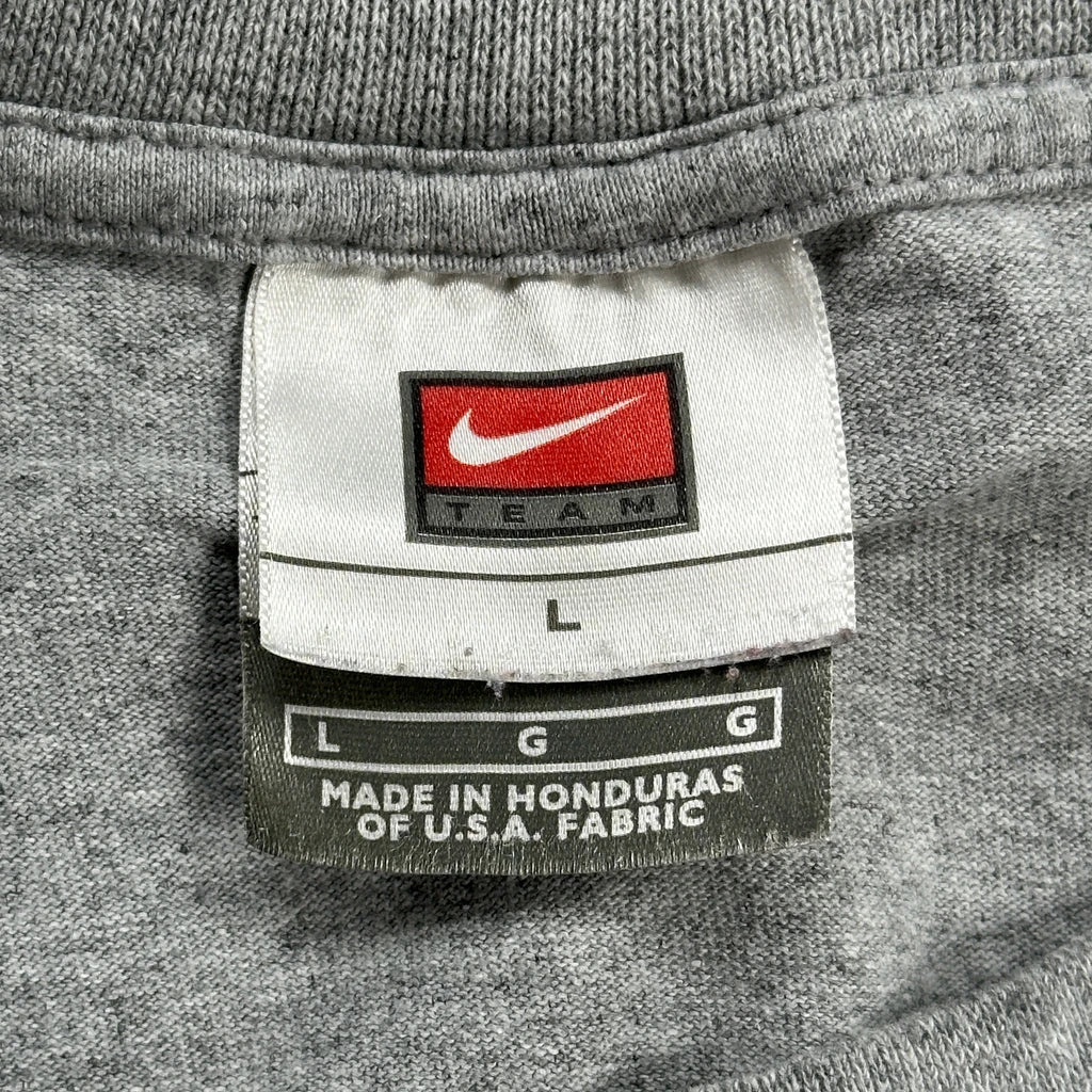 Angels Nike Mlb T-Shirt - Large Grey Cotton - Image 3