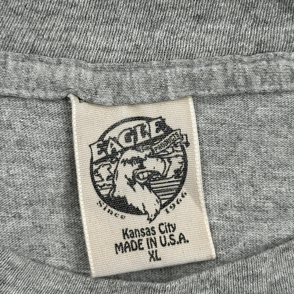 Anheuser-Busch Eagle Single Stitch T-Shirt - XL Grey Cotton - Image 3