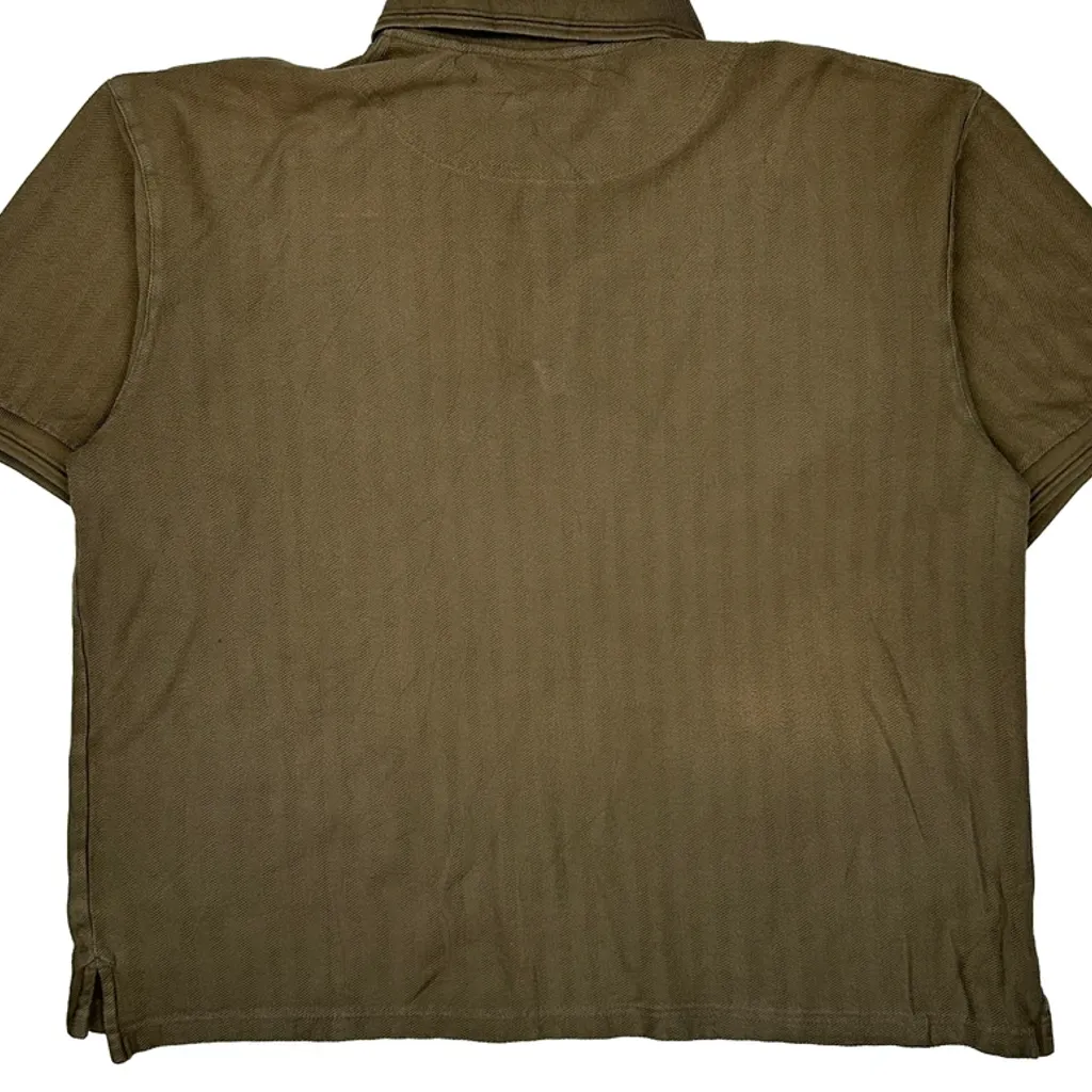 Animal Kingdom Disney Graphic Polo Shirt - XL Brown Cotton - Image 7