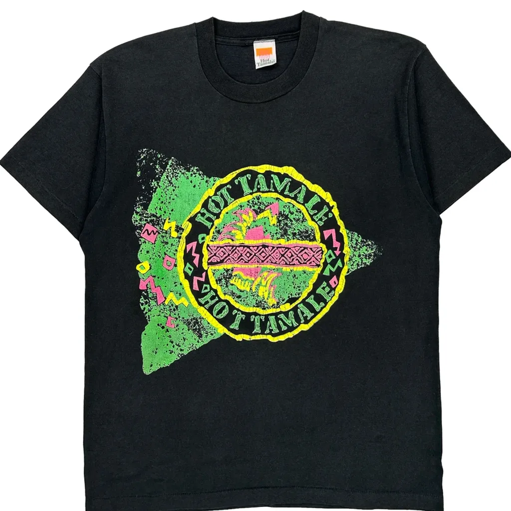 Anvil Graphic T-Shirt - Medium Black Cotton - Image 4