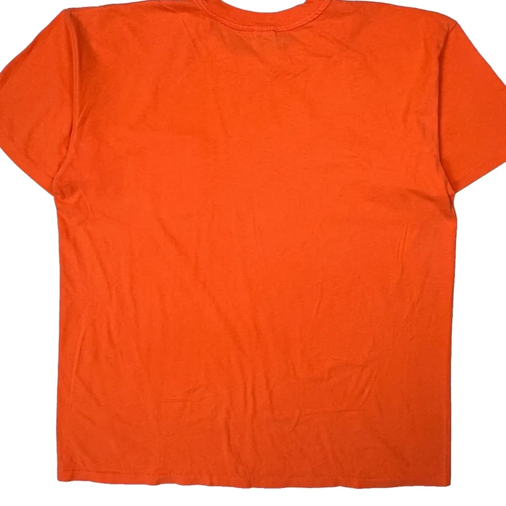 Anvil Single Stitch T-Shirt - 2XL Orange Cotton - Image 7