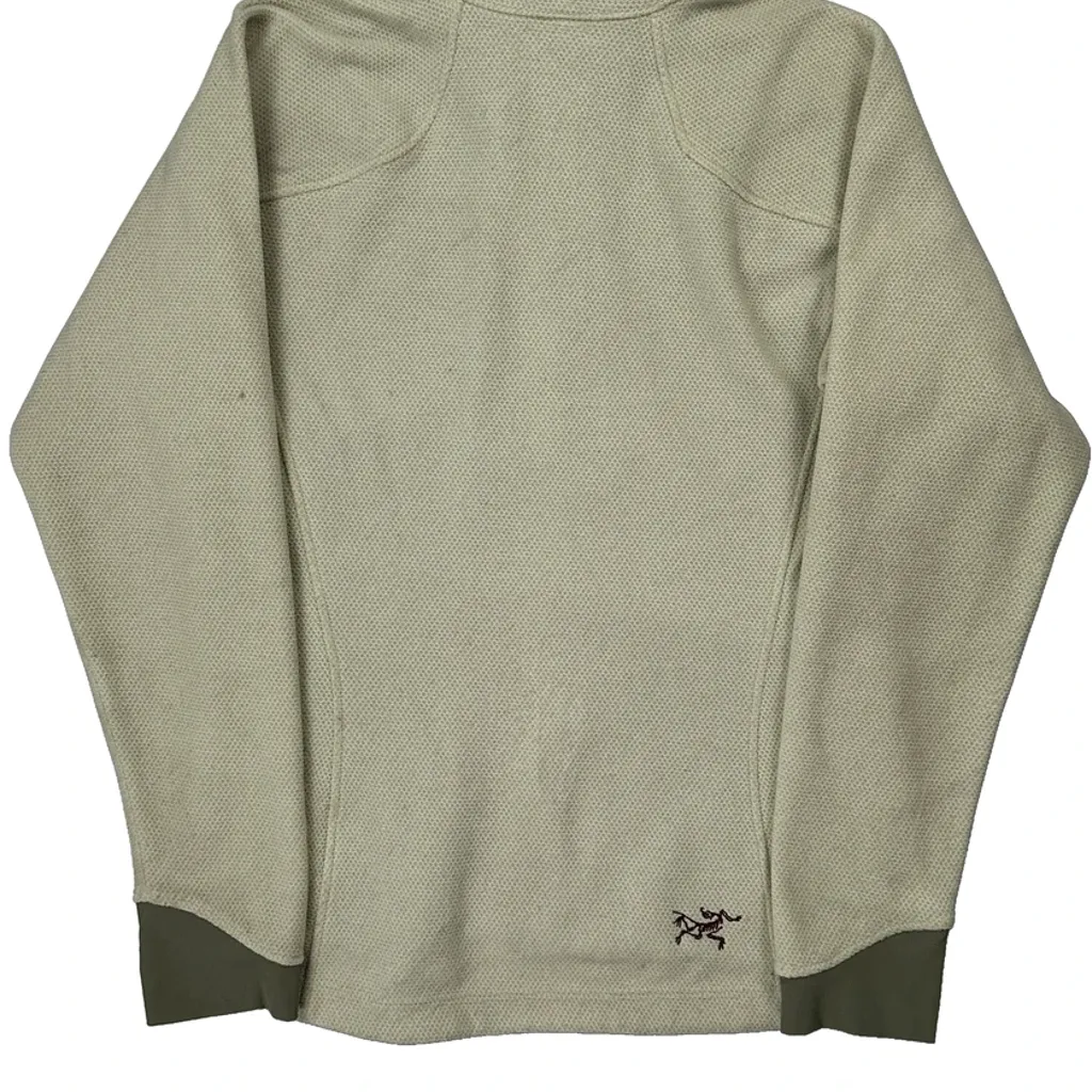 Arc''Teryx Beta Insulated Fleece Jacket - Medium Beige Polyester - Image 7