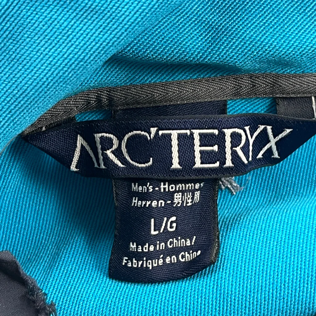 Arc''Teryx Gamma Lt Jacket - Large Blue Polyester - Image 3