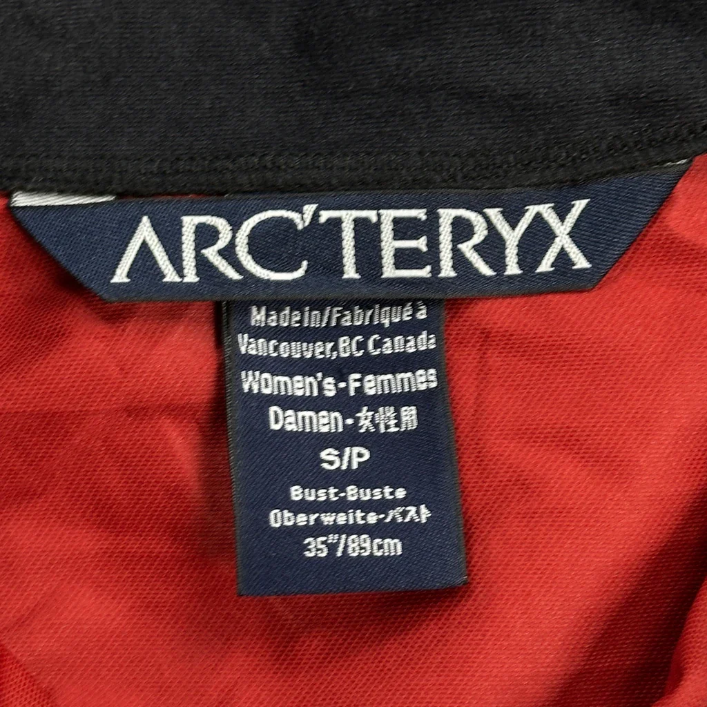 Arc''Teryx Anabatic Sangria Jacket - Small Red Polyester - Image 3