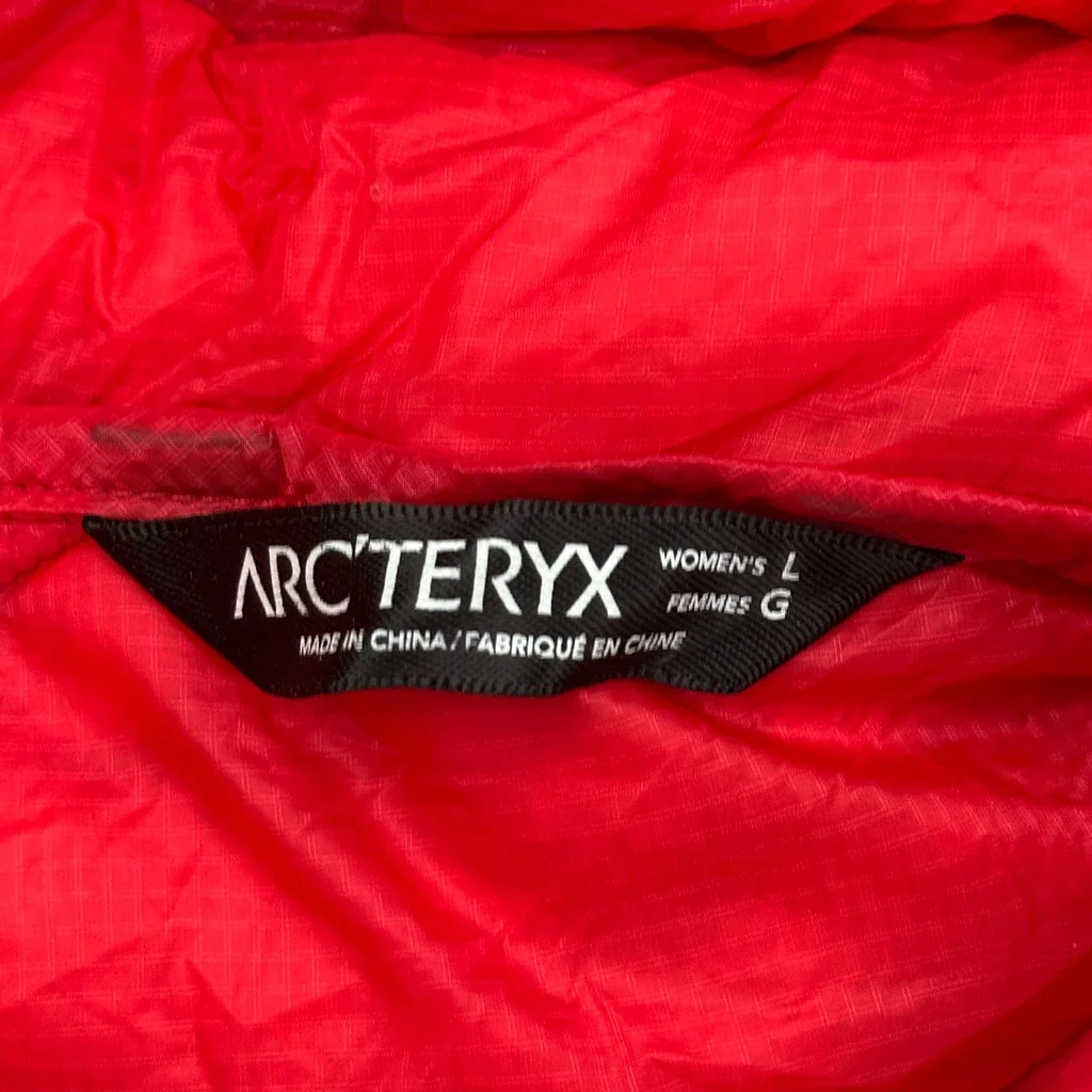 Arc''Teryx Puffer - Large Red Polyester - Image 3