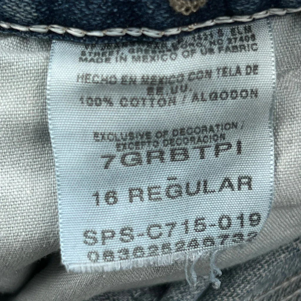 Arizona Jeans Cargo Pants - 26W US 2 Blue Cotton - Image 6