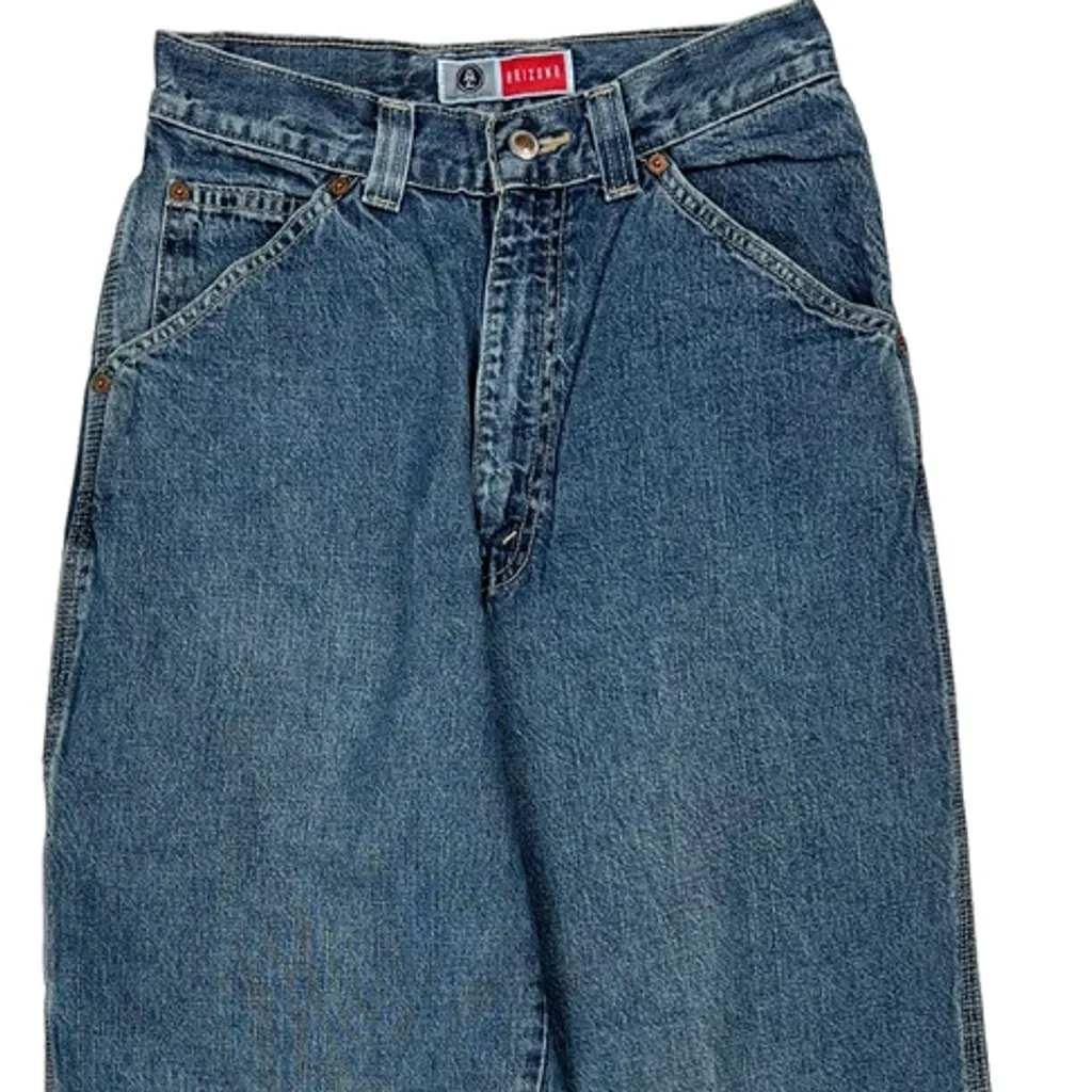 Arizona Jeans Carpenter Jeans - 26W 29L Blue Denim - Image 10