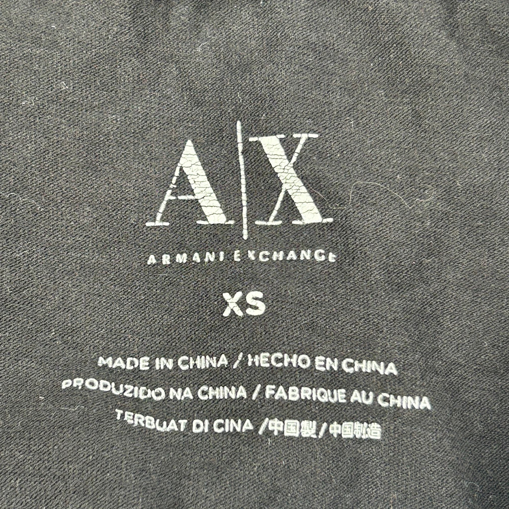 Armani Exchange Hoodie - XS Black Cotton - Image 3