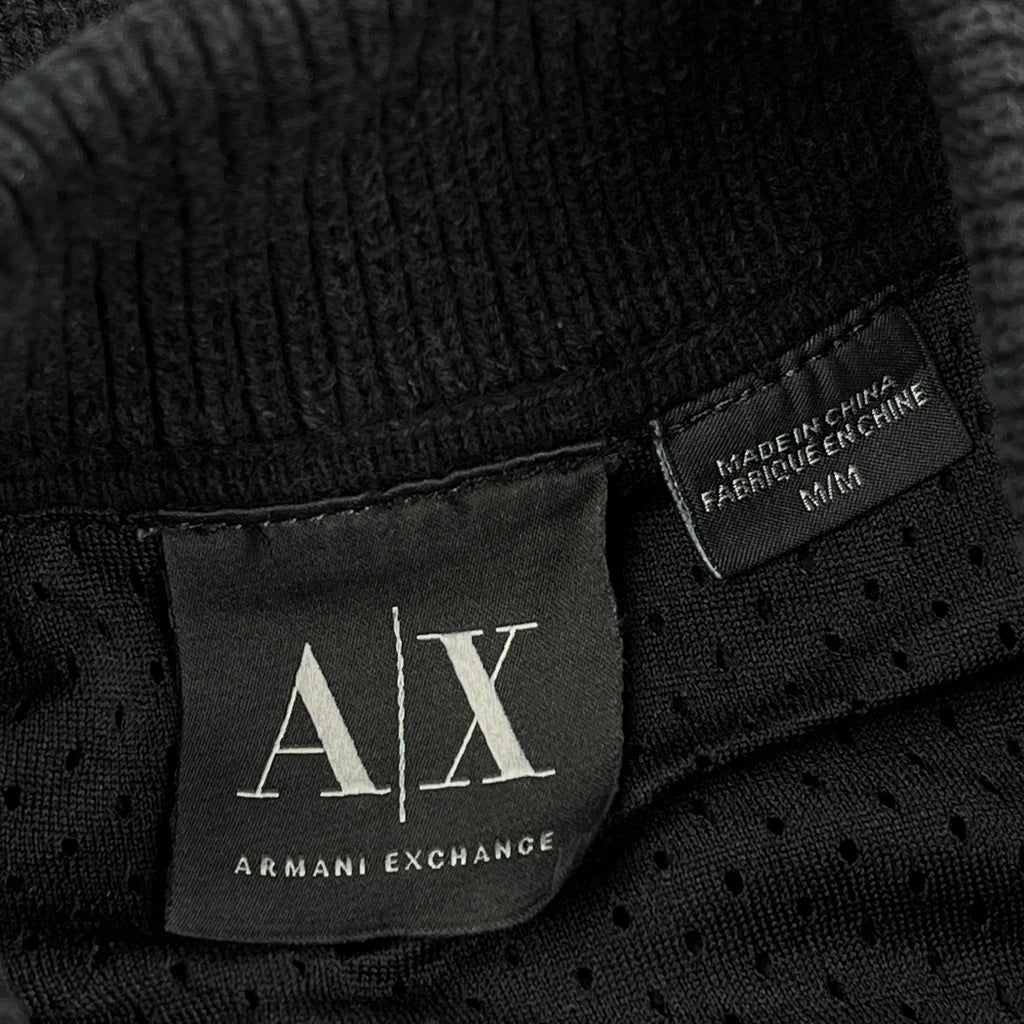 Armani Exchange Jacket - Medium Black Polyester - Image 3