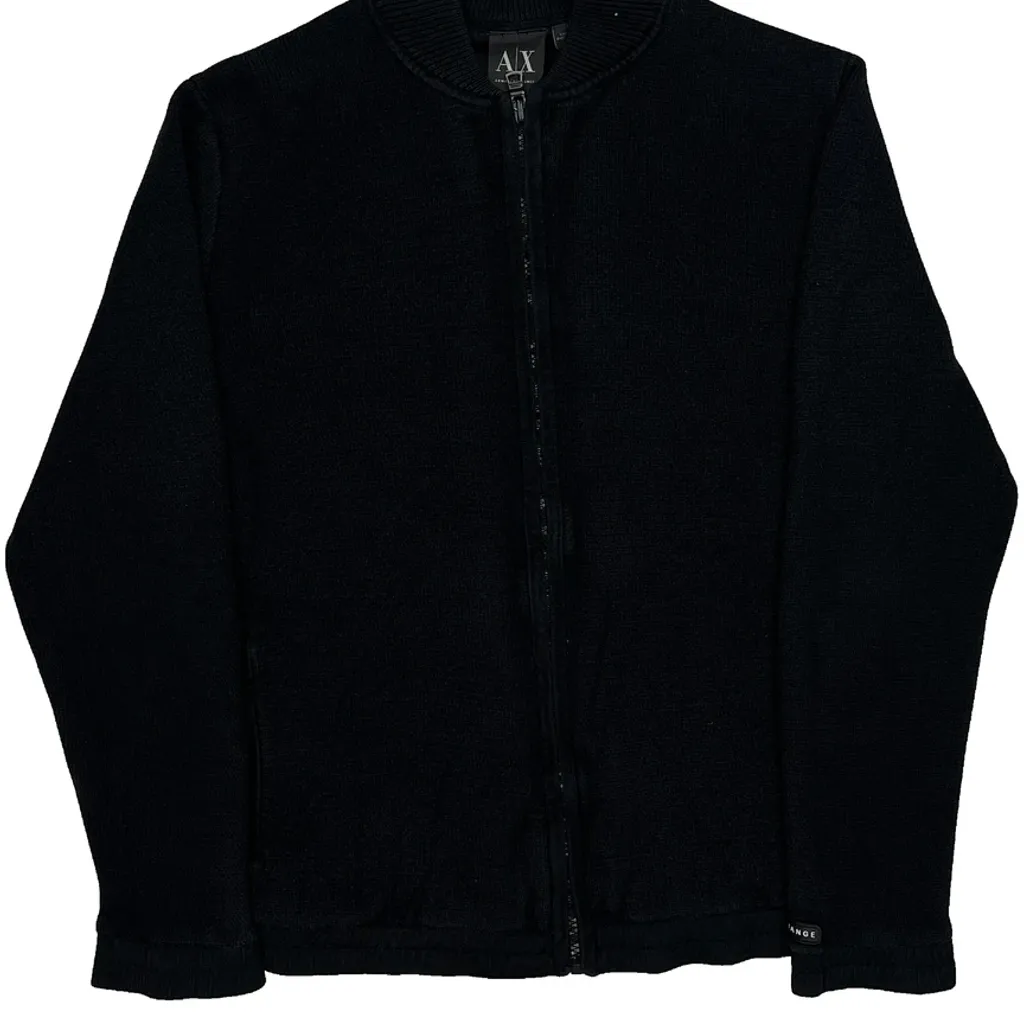 Armani Exchange Jacket - Medium Black Polyester - Image 5