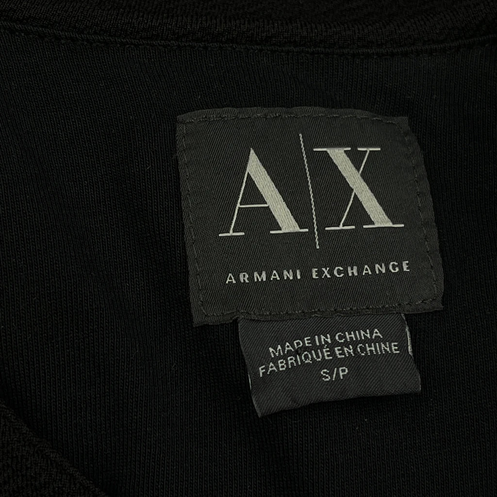 Armani Exchange Asymmetric Jacket - Small Black Polyester - Image 3